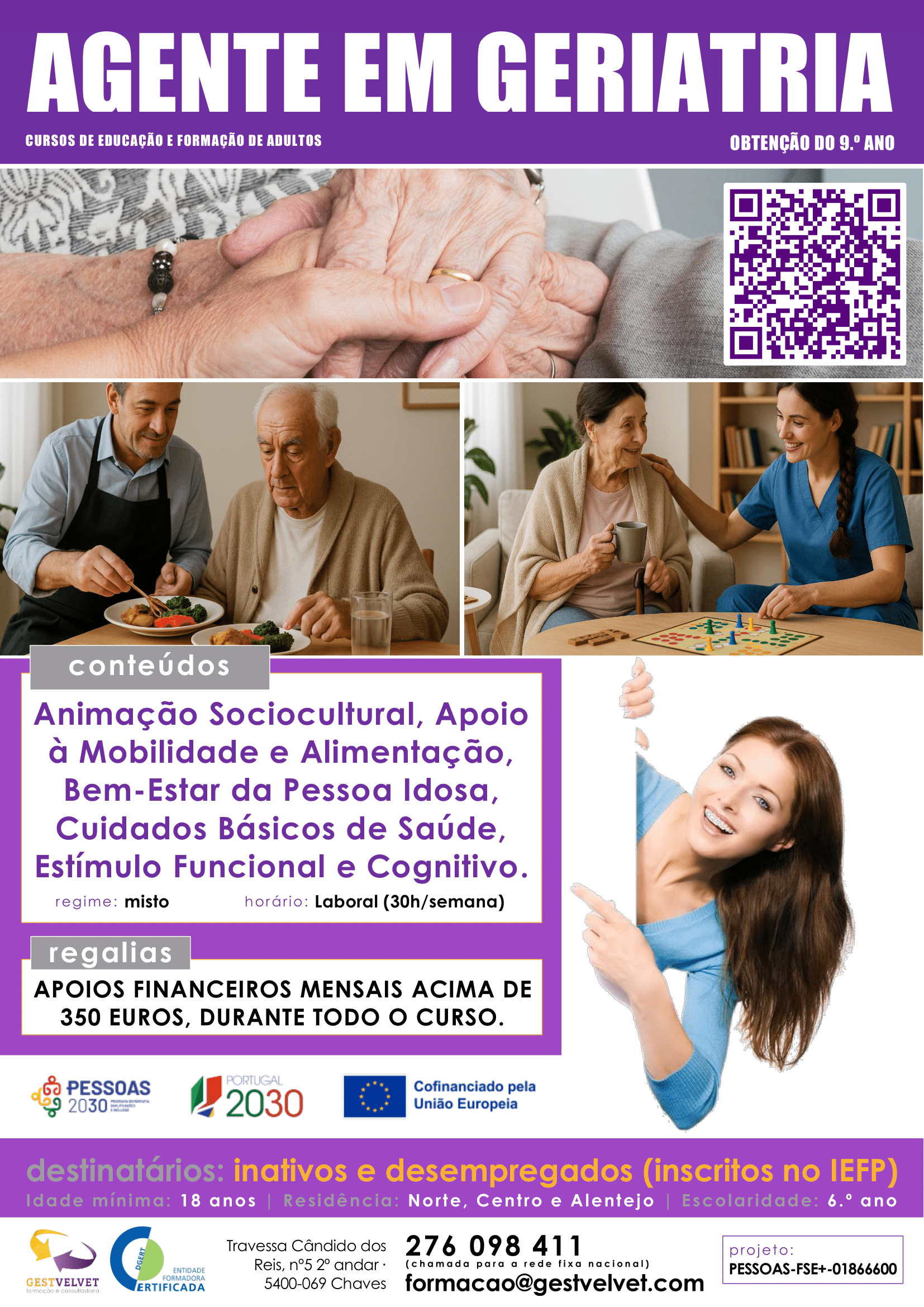 Curso EFA “AGENTE EM GERIATRIA”