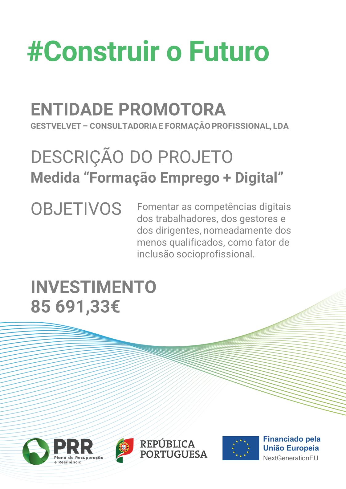 Ficha da operação PRR-00084/D+/24