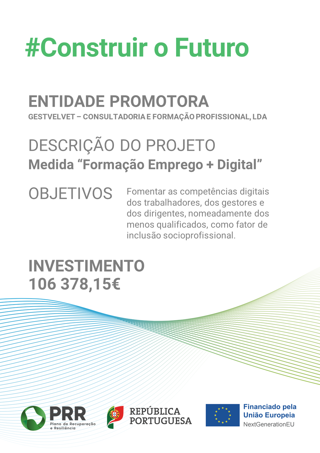 Ficha da operação PRR-00239/D+/24